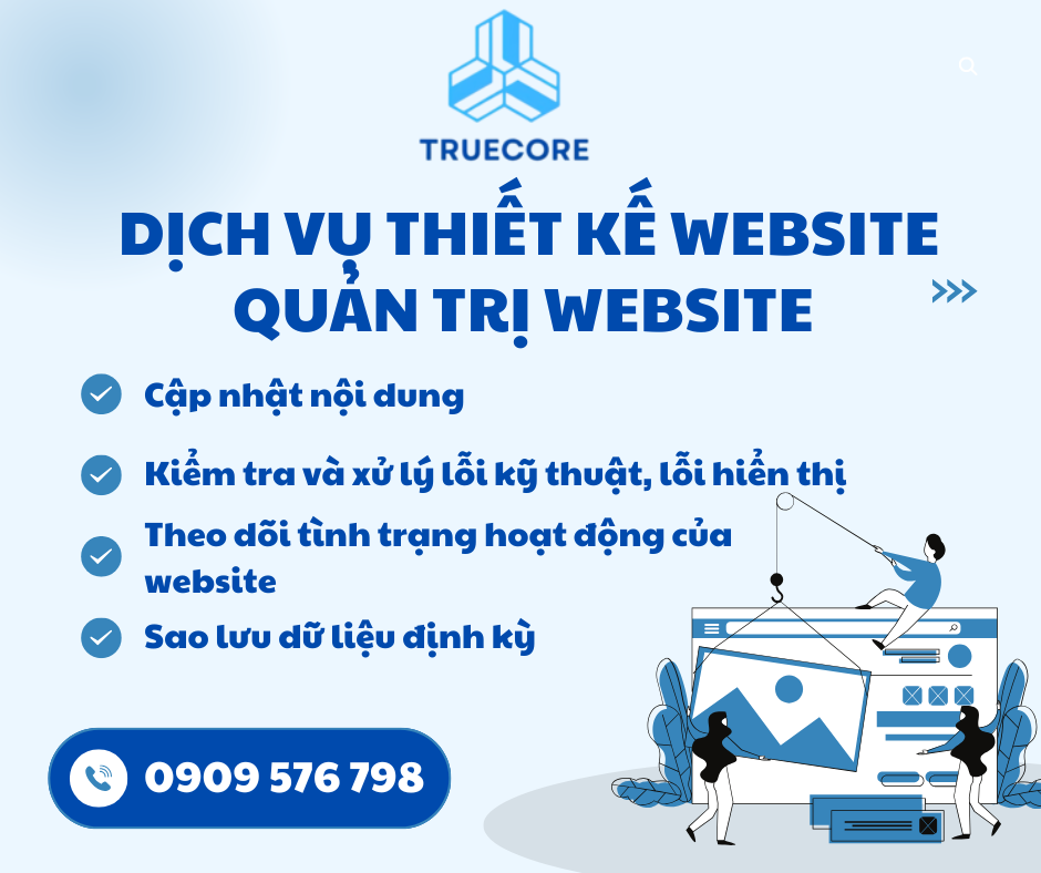 dịch vụ thiết kế website theo yêu cầu, quản trị website tại hà nội