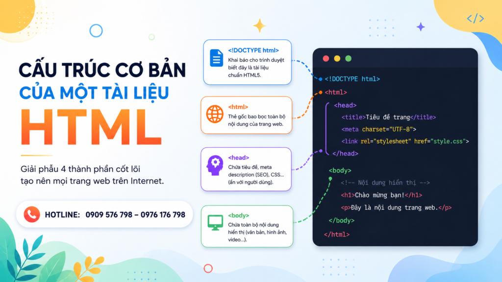 cấu trúc cơ bản của một tài liệu html
