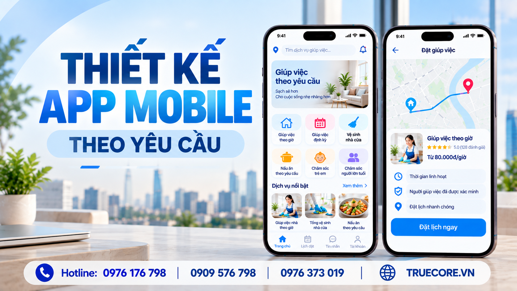 Dịch vụ thiết kế app mobile theo yêu cầu
